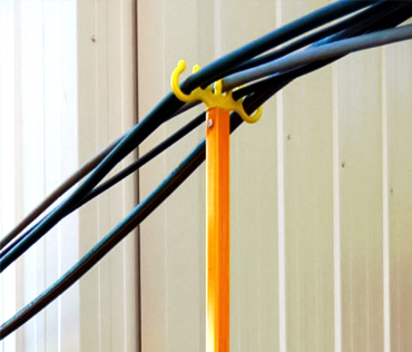 Hexahook Hanger Extendable Stand for Cable Management