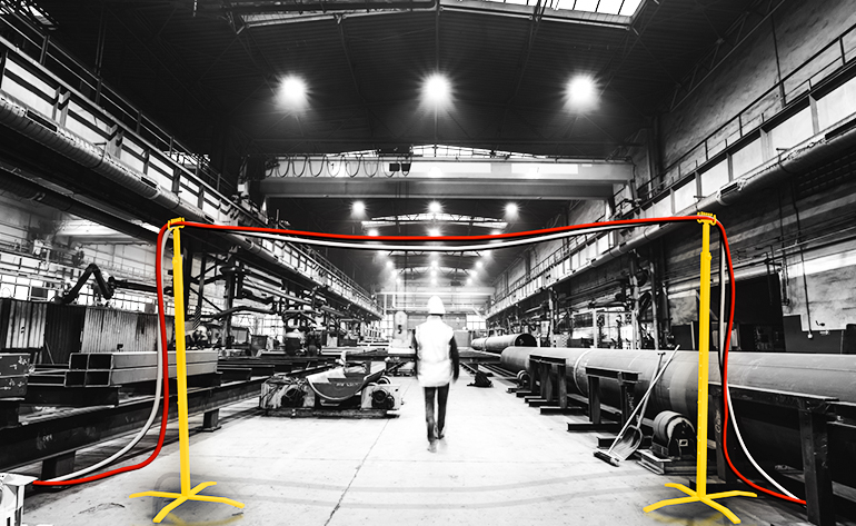 Hexahook Hanger Extendable Stand for Wire Management