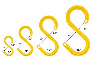 S Type Safety Cable Hanger Dimension