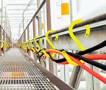 S Type Heavy Duty Safety Cable Hanger for Cable Management